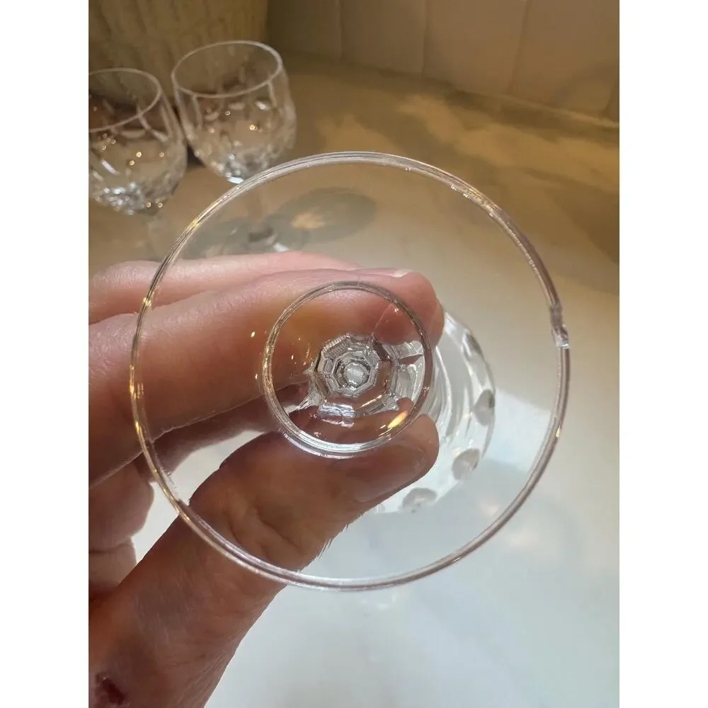 Vintage Set of 4 Waterford Crystal “Sheila” Cordial Liquor Glasses